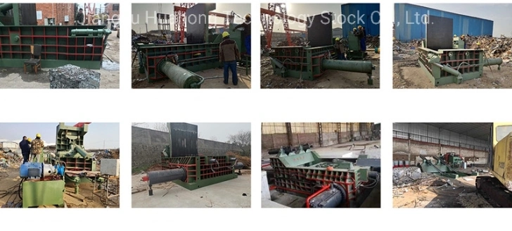 Automatic Horizontal Baling Press Machine/Iron Scrap Baling Pres Machine/Hydraulic Scrap Baling Press