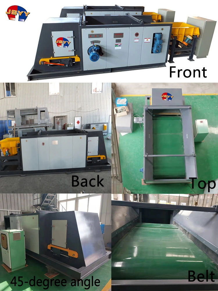 High Gradient Aluminium Recycling Eddy Current Separator Furniture Recycling