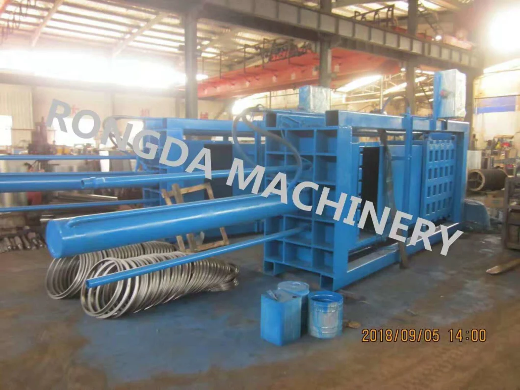 Hydraulic Bale Cotton Baling Machine Press