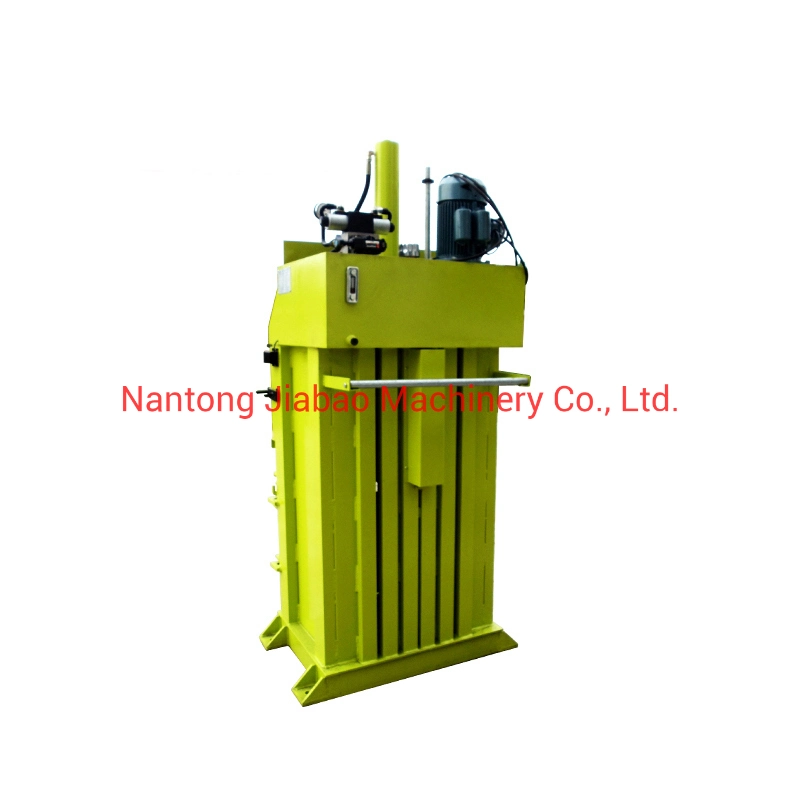 Hot Sale Small Vertical Copmact Baler for Waste Paper, Carton, Film, Outer Packaging Material