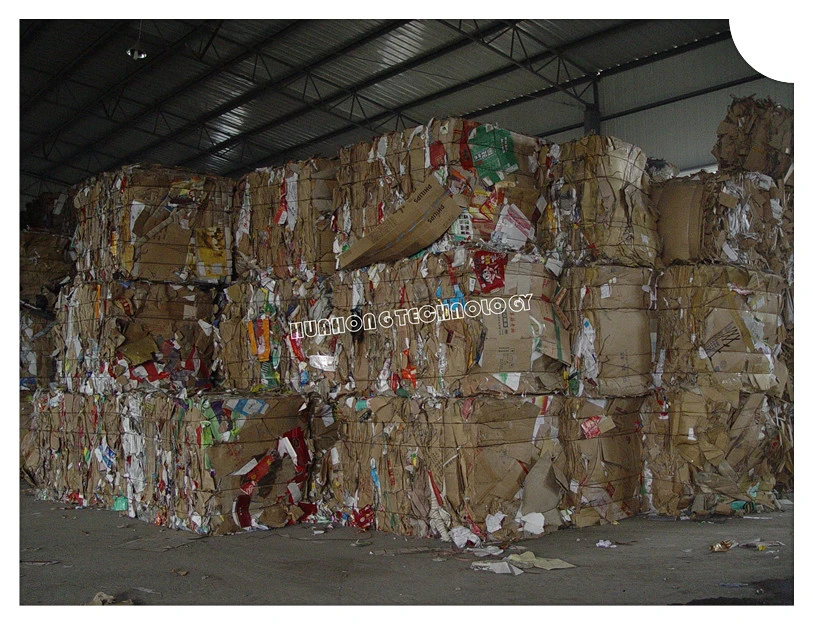 Cheap Waste Paper Cardboard Carton Occ Plastic Pet Bottle Recycling Machine Horizontal Balers