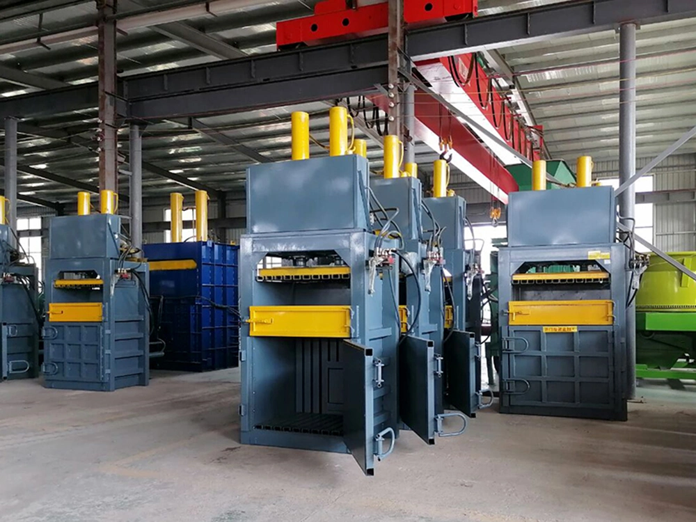 Factory Supply Waste Recycling Metal Baler Aluminium Metal Hydraulic Scrap Baling Press Machine