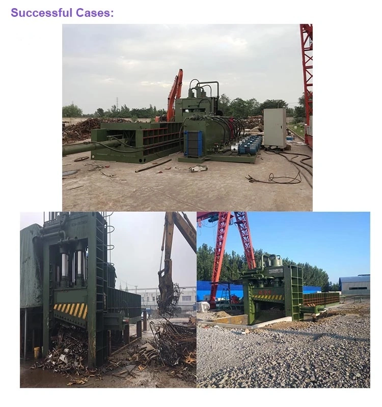 Automatic Hydraulic Scrap Iron Steel Baler Shear Q91-800