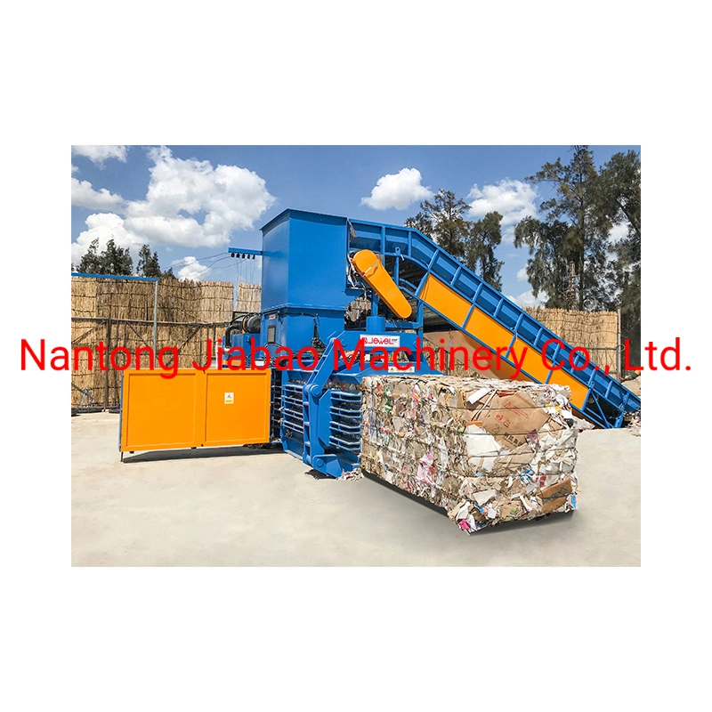 Hydraulic Waste Paper Baler Machine/Hydraulic Pet Bottle Recycling Machine/Horizontal Hydraulic Packing Machine for Pressing Cardboard