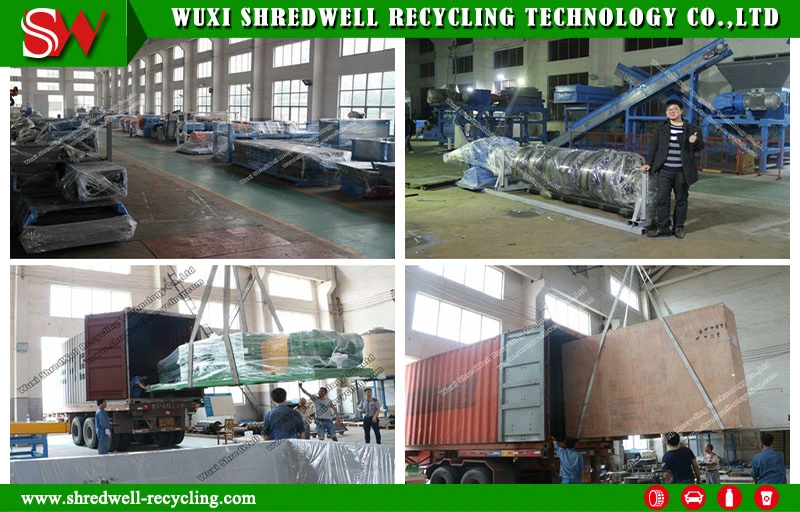 Shredwell Metal Shredding Machine Ms-2400 Scrap Car Recycling
