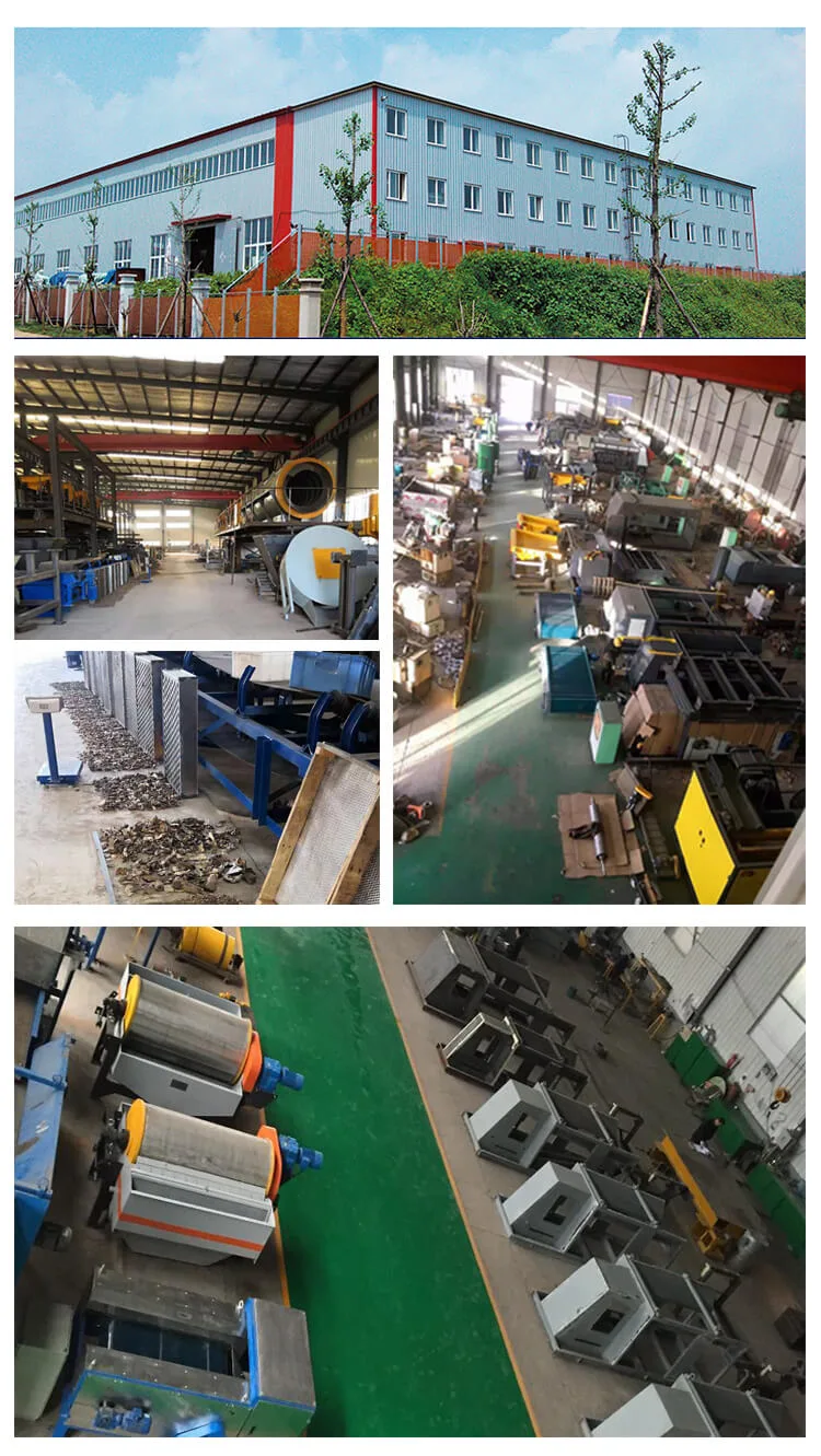 Liaoningshenyang Densen Eddy Current Separator Recycling Machine for Medical Glass Scraps