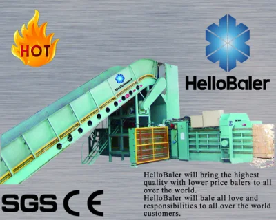 10t/H Hellobaler Automatic Paper Baling Press Machine Hfa8-10