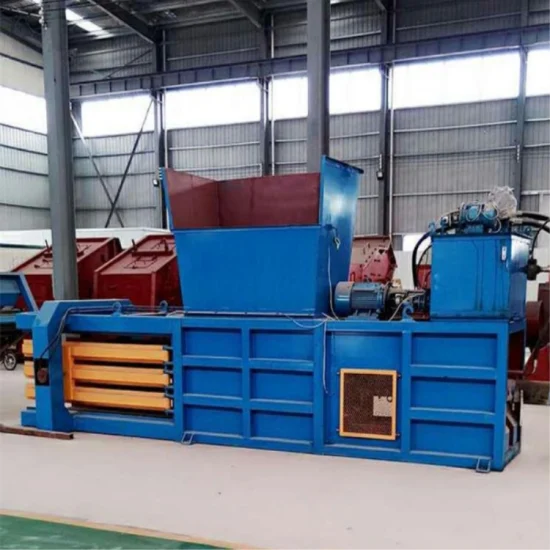 Mobile Hydraulic Scrap Metal Baler Press Baling Machinery Quality Guarantee