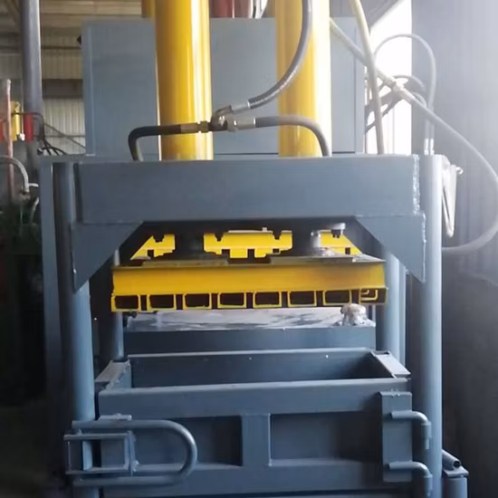 Factory Supply Waste Recycling Metal Baler Aluminium Metal Hydraulic Scrap Baling Press Machine
