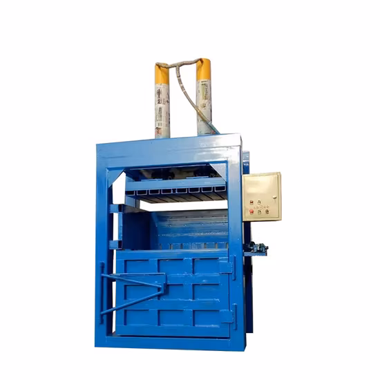 CE Approved Waste Tyre Baling Machine /Cardboard Plastic Bottle Press Baler
