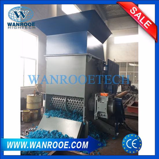 Single Shaft HDPE Lumps Pipe Plastic E-Waste Wood Metal Material Plastic Film Bottle Bag Barrel Block Woven Bag Tons Bag Raffia Bag Shredder Machine