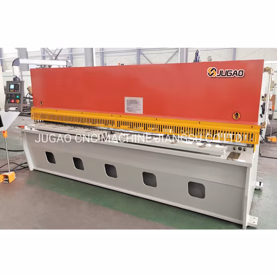 QC12y/K Hydraulic Swing Beam Guillotine Shearing Machine with Backgauge Pneumatic Support