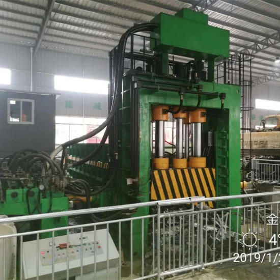 Heavy-Duty Automatic Steel Rebar Guillotine Type Squeeze Shear