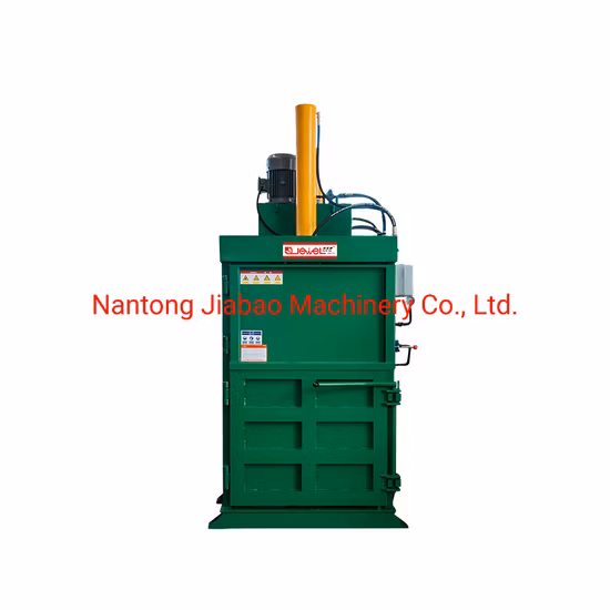 Hot Sale Small Vertical Baler for Waste Paper, Carton, Film, Outer Packaging Material
