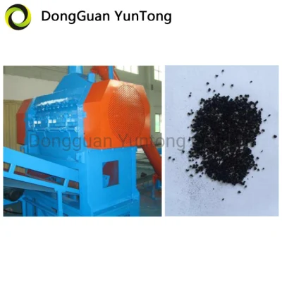 Tyre Rubber Processing Machinery Waste Tire Tread Cutting Processing Machinery Tire Shredder