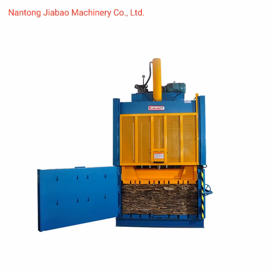 2022 Factory Direct Paper Pressing Machine Cardboard Baler Machine Waste Plastic Film Packing Machine for Recycling Industries
