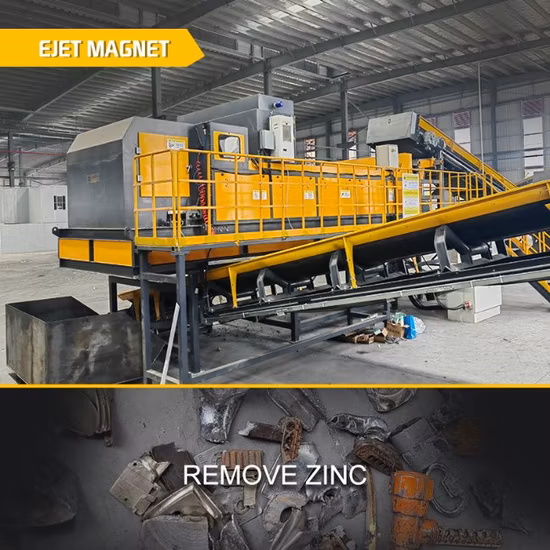Liaoningshenyang Densen Eddy Current Separator Recycling Machine for Medical Glass Scraps