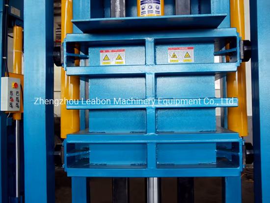60t-100t Hydraulic Baler Vertical Press Used Clothes Cotton Compressing Baler Machine for Sale