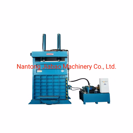 Factory Supply Professional Vertical Hydraulic Waste Tyre Baling Press Machine / Used Tire Baler for Sales